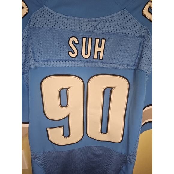 Detroit Lions #90 Ndamukong Suh Nike Stitched Sewn NFL Jersey Size 44 - Picture 7 of 10